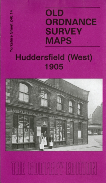 Huddersfield (West) 1905 : Yorkshire Sheet 246.14, Sheet map, folded Book