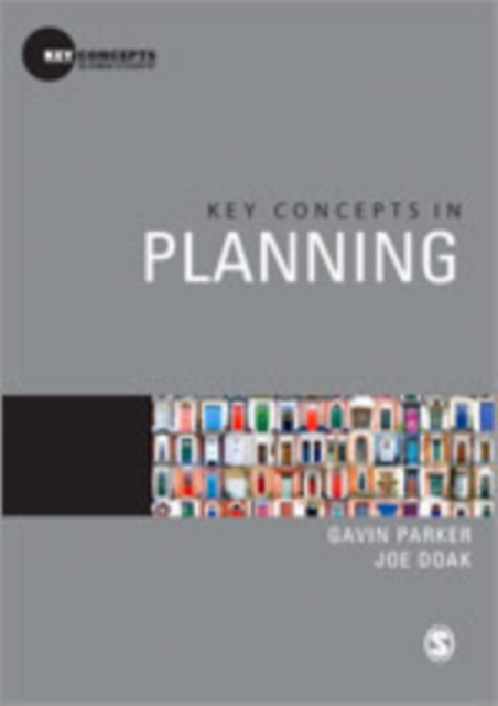 Key Concepts in Planning, Hardback Book