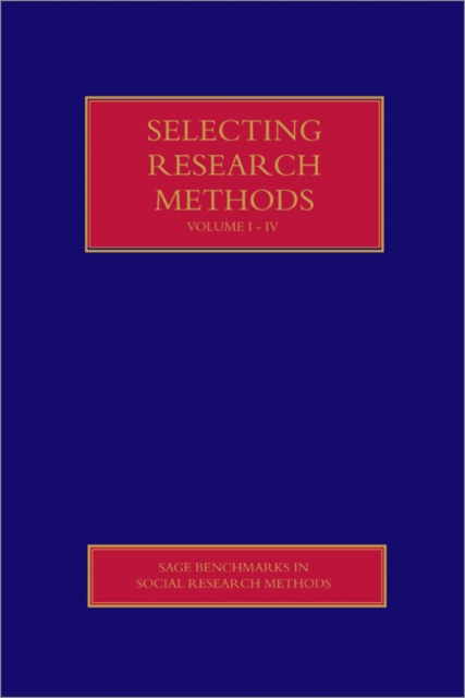 Selecting Research Methods, Multiple-component retail product Book
