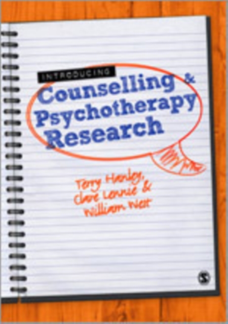 Introducing Counselling and Psychotherapy Research, Hardback Book