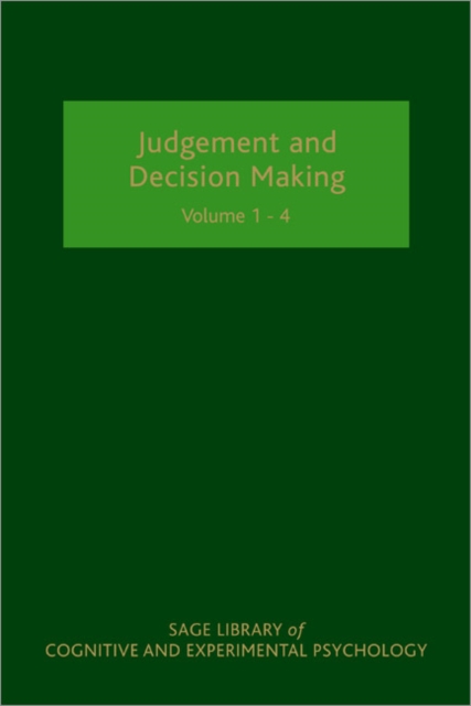 Judgement and Decision Making, Multiple-component retail product Book