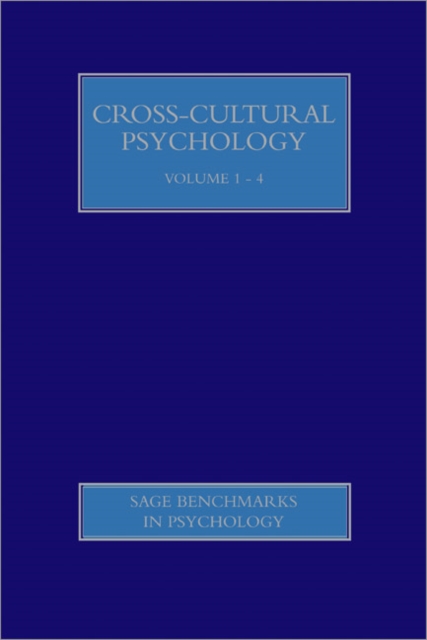 Cross-Cultural Psychology, Hardback Book