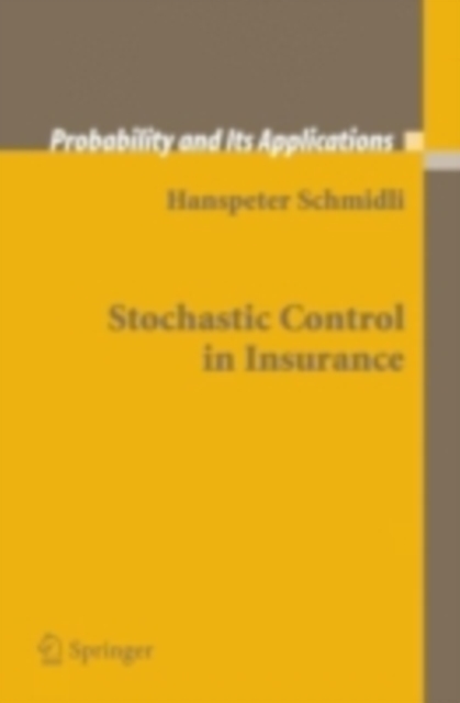 Stochastic Control in Insurance, PDF eBook