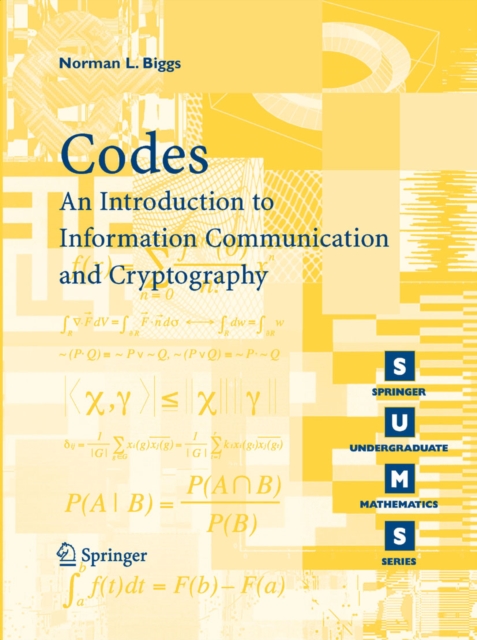 Codes: An Introduction to Information Communication and Cryptography, PDF eBook