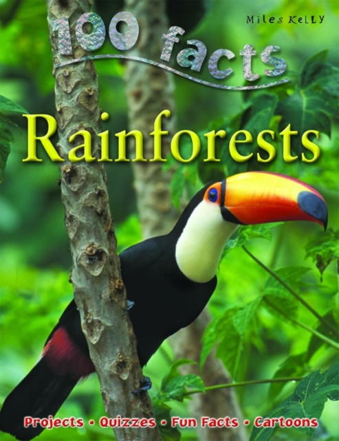 100 Facts on Rainforests, Paperback Book