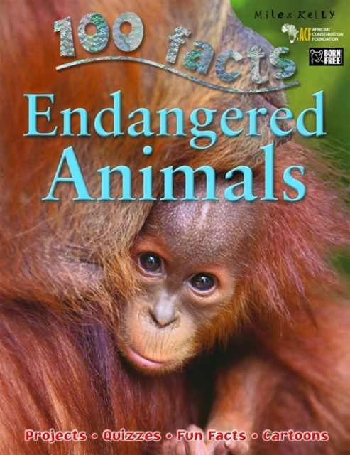 100 Facts Endangered Animals, Paperback / softback Book