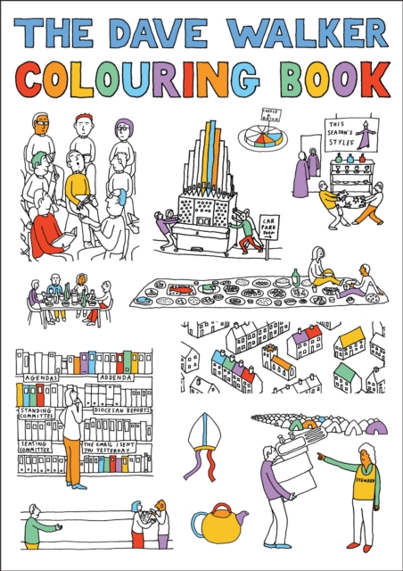 The Dave Walker Colouring Book, Paperback / softback Book