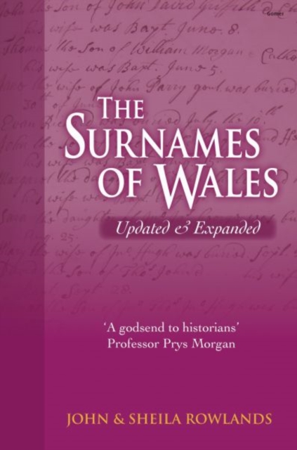 Surnames of Wales, The, Hardback Book