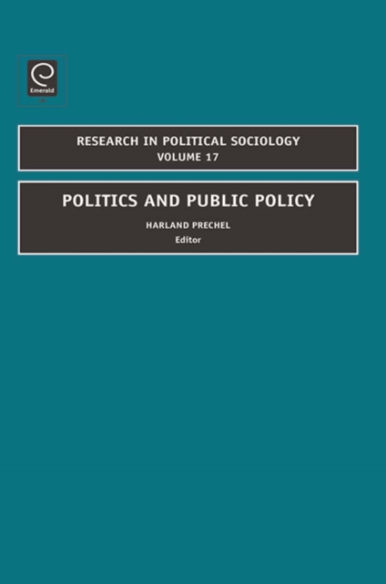 Politics and Public Policy, Hardback Book