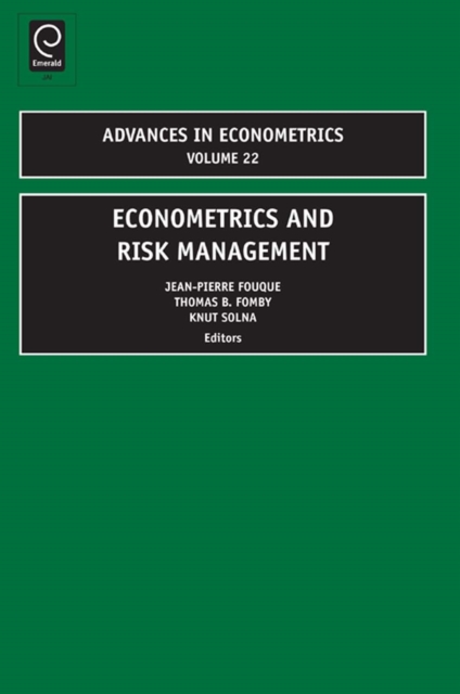 Econometrics and Risk Management, PDF eBook