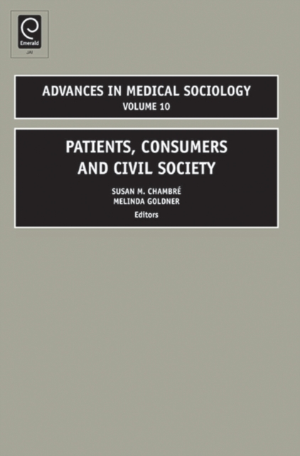 Patients, Consumers and Civil Society, Hardback Book