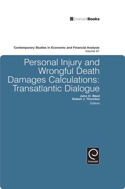 Personal Injury and Wrongful Death Damages Calculations : Transatlantic Dialogue, PDF eBook