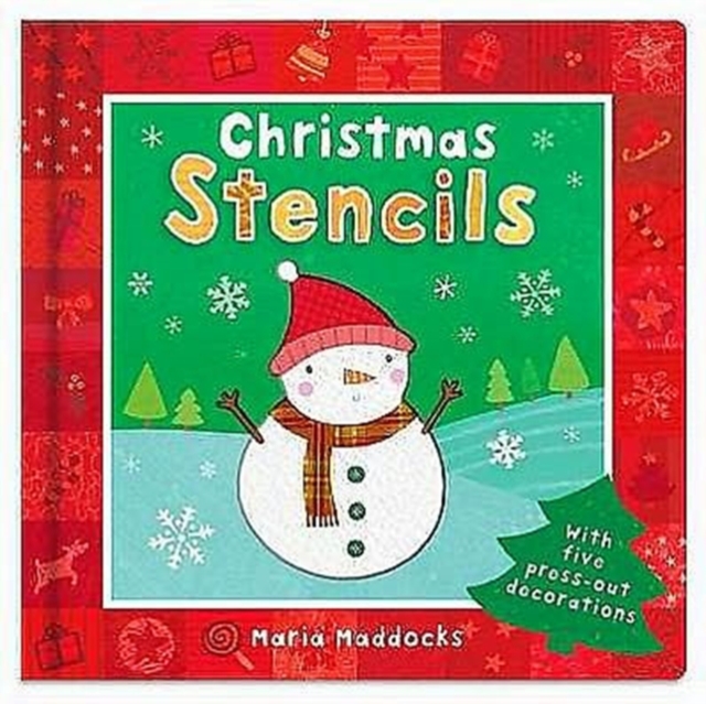 Christmas Stencils, Board book Book