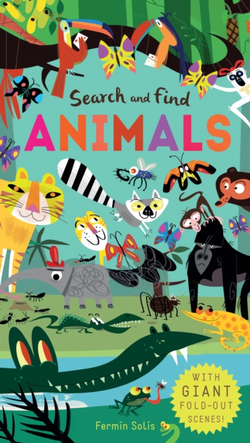 Search and Find Animals, Novelty book Book