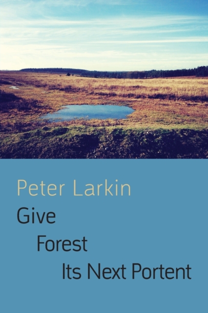 Give Forest its Next Portent, Paperback / softback Book