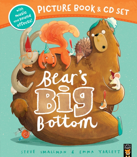 Bear's Big Bottom Book & CD, Mixed media product Book