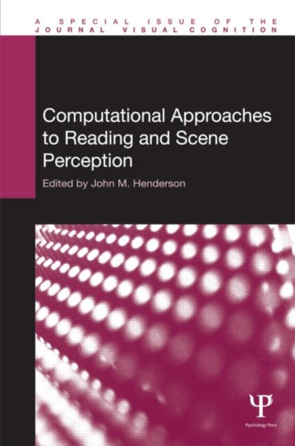 Computational Approaches to Reading and Scene Perception, Hardback Book