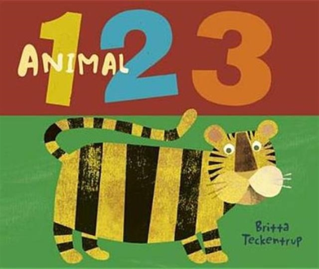 Animal 1,2,3, Board book Book