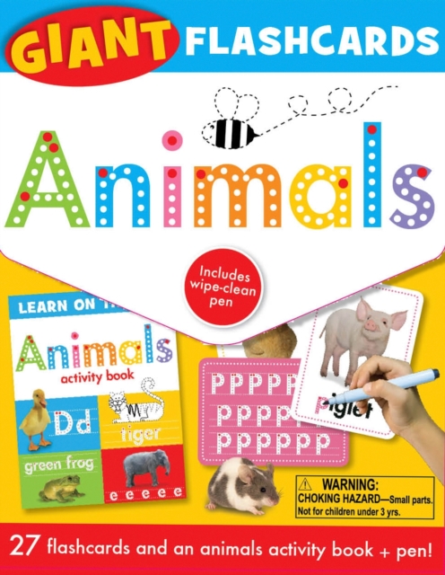 Animals : Giant Flashcards, Cards Book