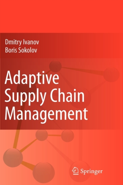 Adaptive Supply Chain Management, Hardback Book
