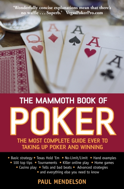 The Mammoth Book of Poker, EPUB eBook