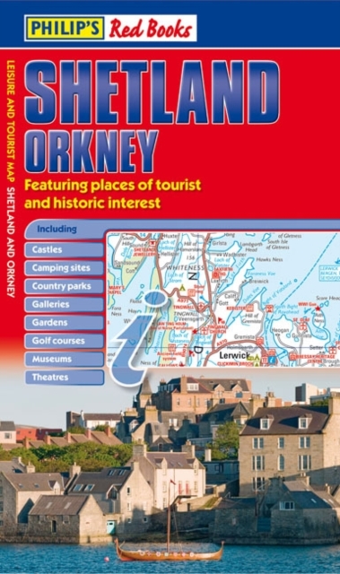 Philip's Shetland and Orkney : Leisure and Tourist Map, Paperback Book