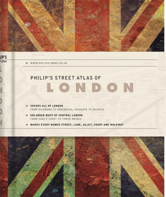 Philip's Gift Edition Street Atlas London - new hardback edition : De Luxe Edition Union Jack, Hardback Book