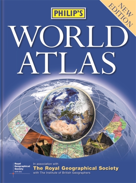 Philip's World Atlas, Hardback Book