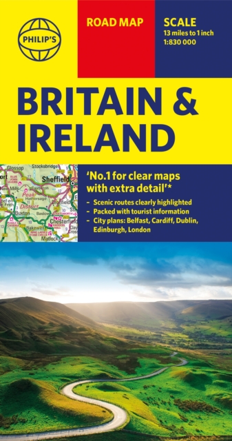 Philip's Britain and Ireland Road Map, Paperback / softback Book