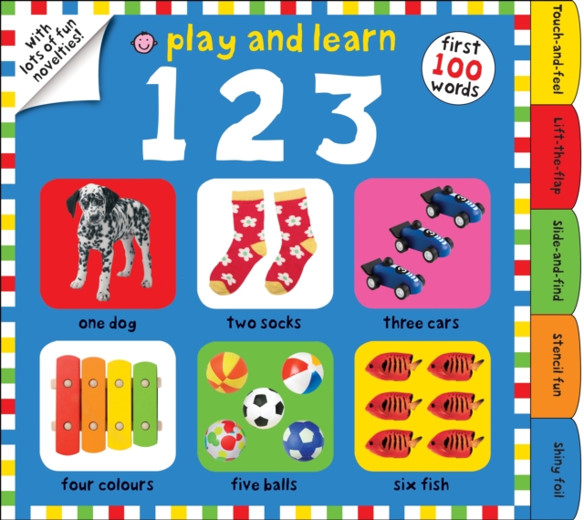123 : Play & Learn, Hardback Book