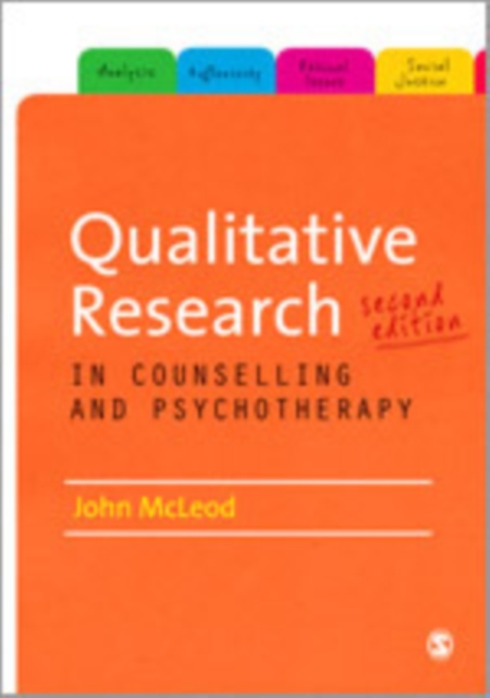 Qualitative Research in Counselling and Psychotherapy, Hardback Book