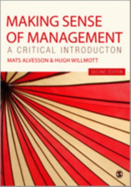 Making Sense of Management : A Critical Introduction, Hardback Book