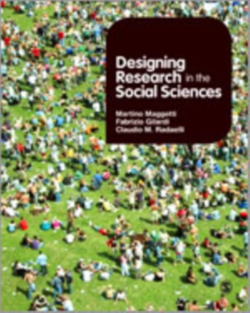 Designing Research in the Social Sciences, Hardback Book