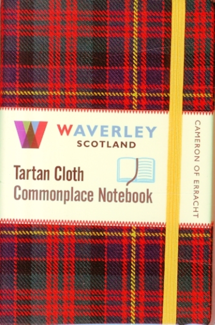 Waverley (M): Cameron of Erracht Tartan Cloth Commonplace Notebook, Hardback Book