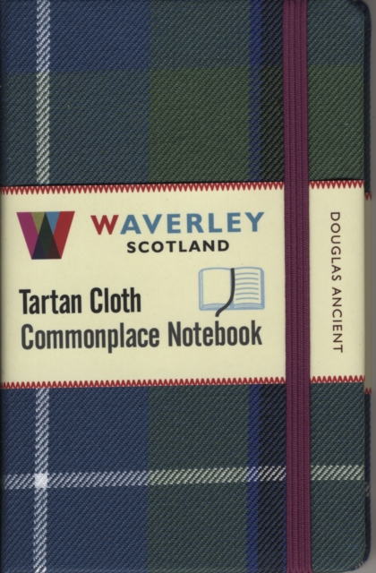 Waverley (M): Douglas Ancient Tartan Cloth Commonplace Notebook, Hardback Book