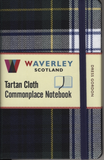 Waverley (M): Dress Gordon Tartan Cloth Commonplace Notebook, Hardback Book