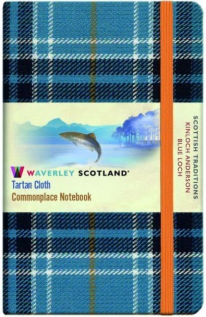 The Blue Loch Tartan: Pocket: 14 x 9cm - Waverley Scotland Tartan Cloth Commonplace Notebook/Journal, Hardback Book