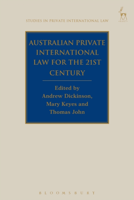 Australian Private International Law for the 21st Century : Facing Outwards, Hardback Book