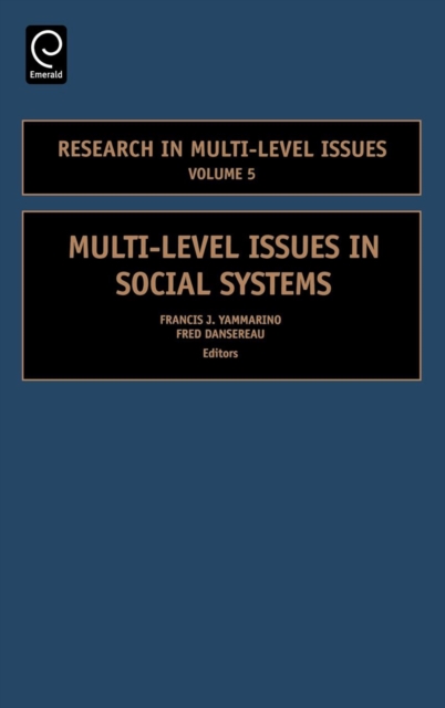 Multi-Level Issues in Social Systems, PDF eBook