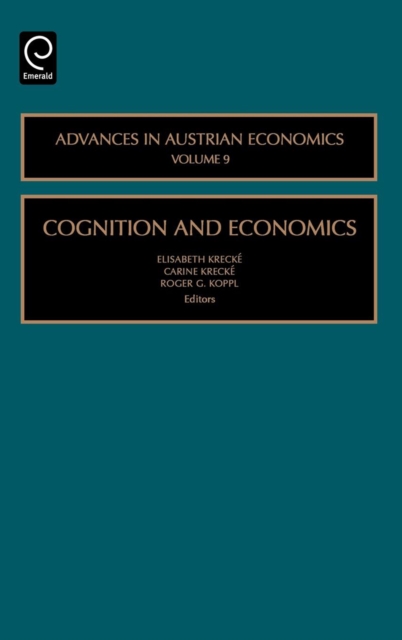 Cognition and Economics, PDF eBook