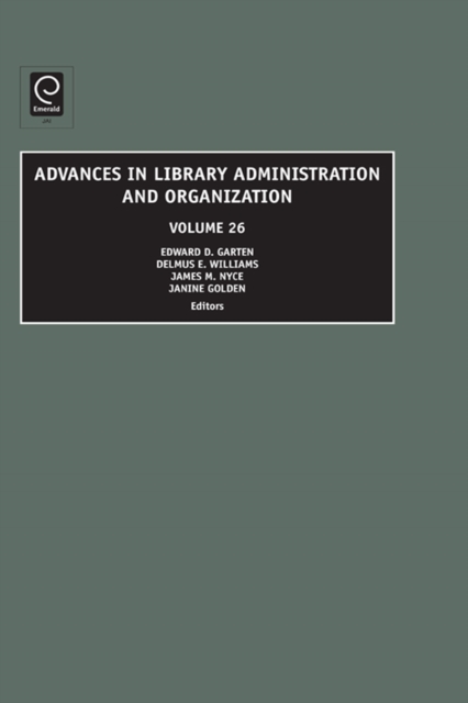 Advances in Library Administration and Organization, PDF eBook