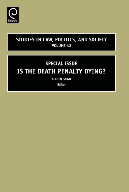 Is the Death Penalty Dying? : Special Issue, PDF eBook