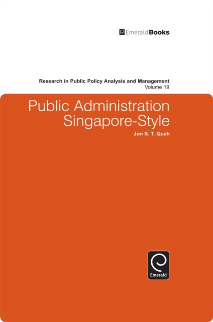Public Administration Singapore-style, Hardback Book