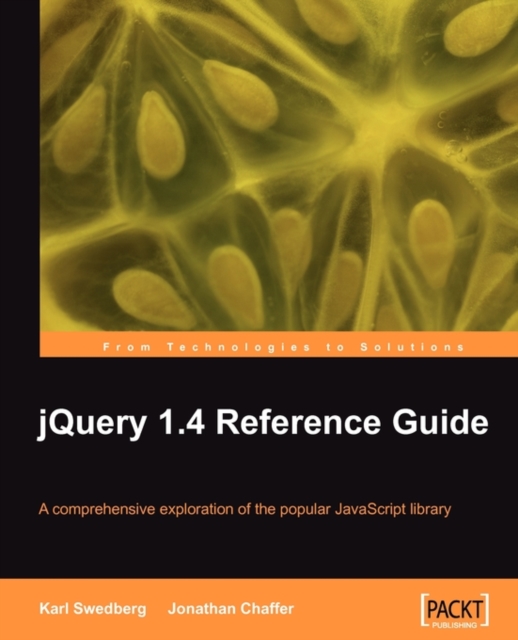 jQuery 1.4 Reference Guide, Electronic book text Book