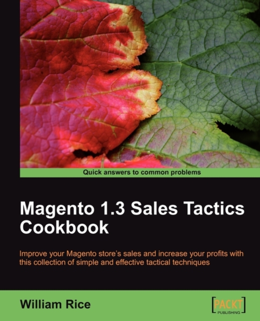 Magento 1.3 Sales Tactics Cookbook, Electronic book text Book