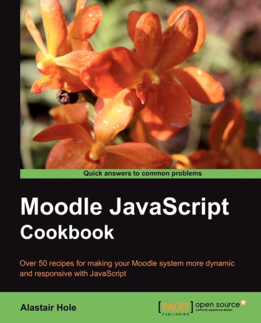 Moodle JavaScript Cookbook, Electronic book text Book