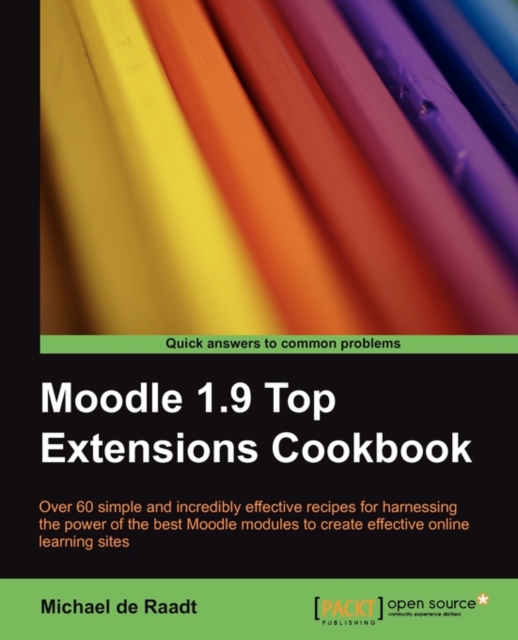 Moodle 1.9 Top Extensions Cookbook, Electronic book text Book