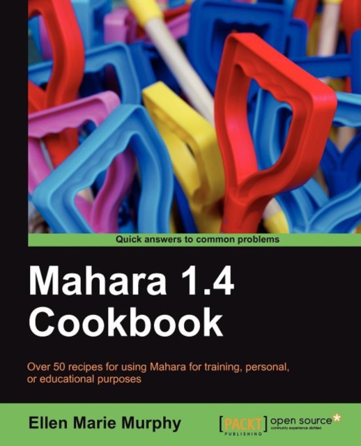 Mahara 1.4 Cookbook, Electronic book text Book