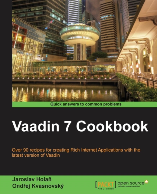 Vaadin 7 Cookbook, Electronic book text Book