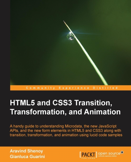 HTML5 and CSS3 Transition, Transformation, and Animation, Paperback / softback Book